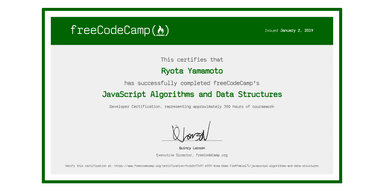 JavaScript Algorithms and Data Structures